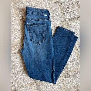 MOTHER Jean — THE LOOKER CROP size 26